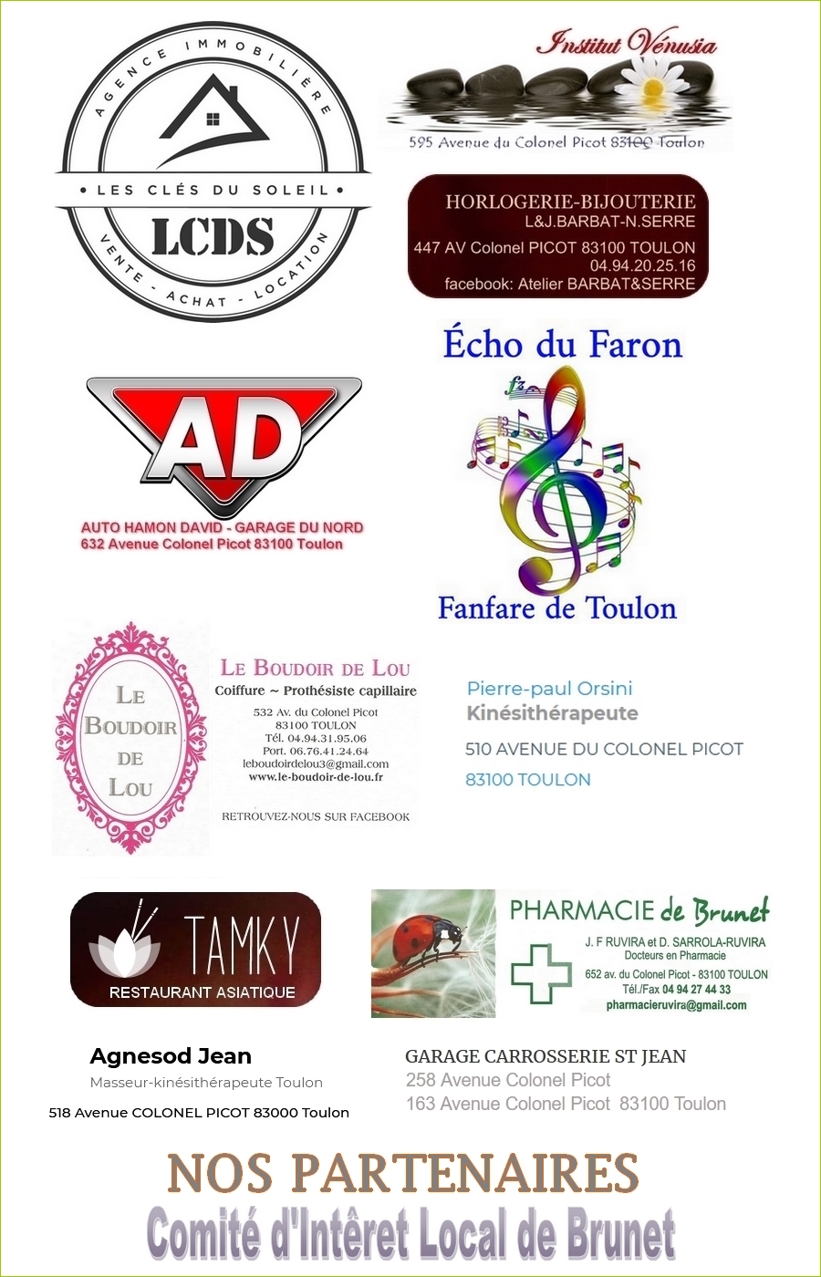Nos partenaires